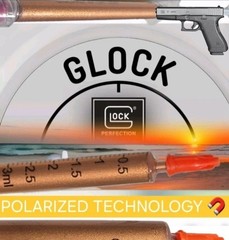 COPPER COLORED Factory Grease Fits GLOCK Large Orange Cap Applicator 3ml