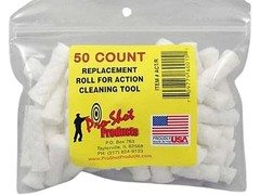Pro-Shot Rifle Action and Chamber Cleaning Tool Kit Replacement Cotton Swabs