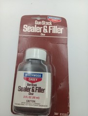 Birchwood Casey Gun Stock Clear Sealer & Filler 3 oz Plastic Bottle