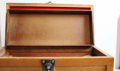 Gunmaster Toolbox felt lined removable tray includes cleaning kit model TBX 736