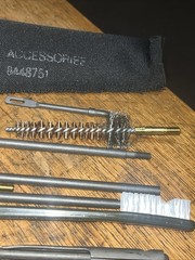 Military Cleaning Kit Case B448751 Rods Brushes New Old Stock