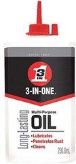 3-in-1 Multi Purpose Lubricant Oil with Drip Applicator 8 Oz Cleaner and Sili…