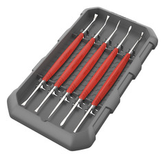 Real Avid Stainless Steel Gun Cleaning Picks for Gun Cleaning – Set of 5 AVAGSPS