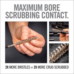 Real Avid Bore-Max Speed Brushes Multi-Cal Pack for Gun Cleaning (AVBMSBS)