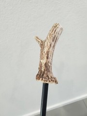 VINTAGE Deer Antler Handle GUN CLEANING ROD RIFLE SHOTGUN CLEANING ROD