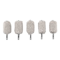 5 X Shotgun 12 Gauge 5/16-27 Thread Cleaning Cotton Mop Short Brush 2″ Length