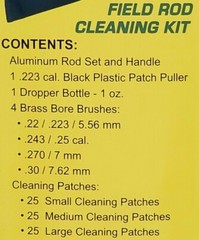 Remington Field Rod Cleaning Kit 17639 .22, .223, .243, .270, .30 New