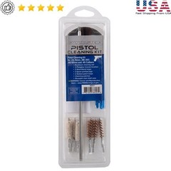 14 Piece Universal Pistol Cleaning Kit 22 357 38 9mm 40 45 Caliber Handguns New