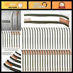 40 Pack Double-Ended Gun Cleaning Brushes Set – 7″ Nylon & Bronze, All-Purpose T