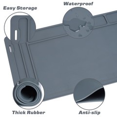 CKPART Gun Cleaning Mat, Anti-Slip Rubber Workbench Mat,Large Tactical Cleaning