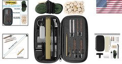 Comprehensive Gun Cleaning Kit with Adjustable Rods for .22 .223 .22LR Firearms