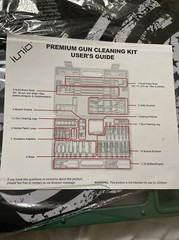 160pcs Gun Cleaning Kit 9mm Universal 38 22 Rifle Pistol Shotgun Handgun Firearm