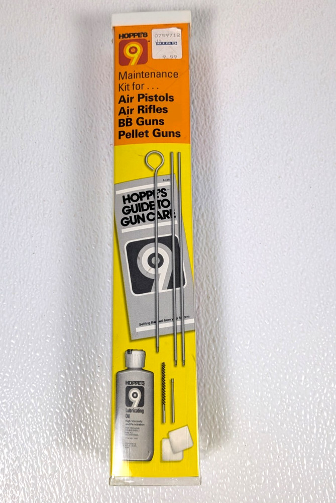 Hoppes Air Pistol / Air Rifle BB Gun Pellet Gun Maintenance Kit .17 cal
