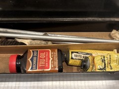 Vintage Mill Run Brite-Bore Shotgun Cleaning Kit Box And Supplies