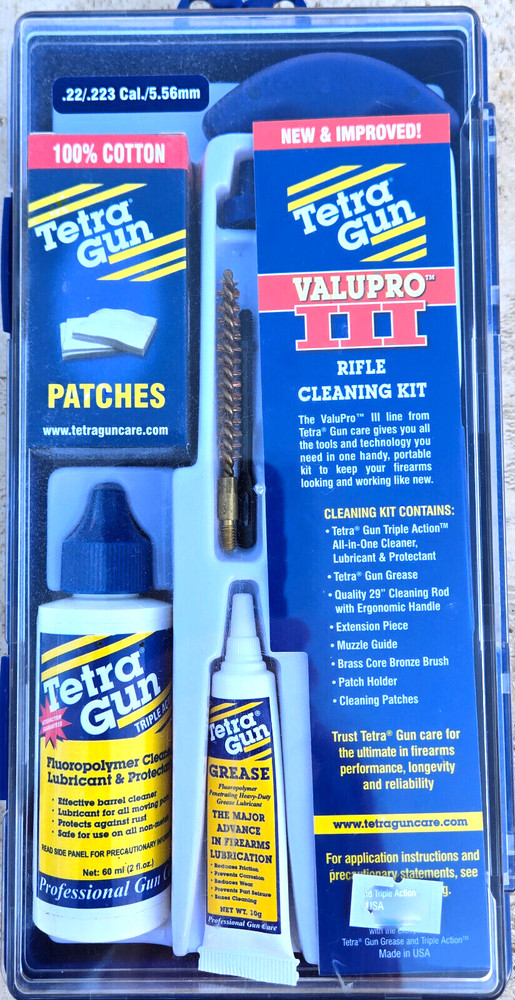 Tetra ValuPro III .22 /.223 Cal./5.56mm Rifle Cleaning Kit