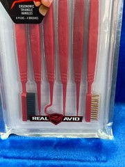 Real Avid Accu-Grip Gun Cleaning Pick and Brush Set