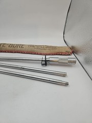 Vintage Brite-Bore Mill-Rose Shotgun Cleaning Rod Kit in Original Cloth Bag