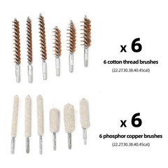 68 PCS Gun Cleaning Kit Pro Universal Pistol Rifle Shotgun Cleaner Set US