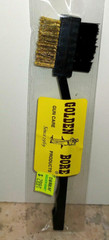 GOLDEN BORE’s DBL HEAD Nylon/Bronze Detail Cleaning Brush @ Below Dealer Costs