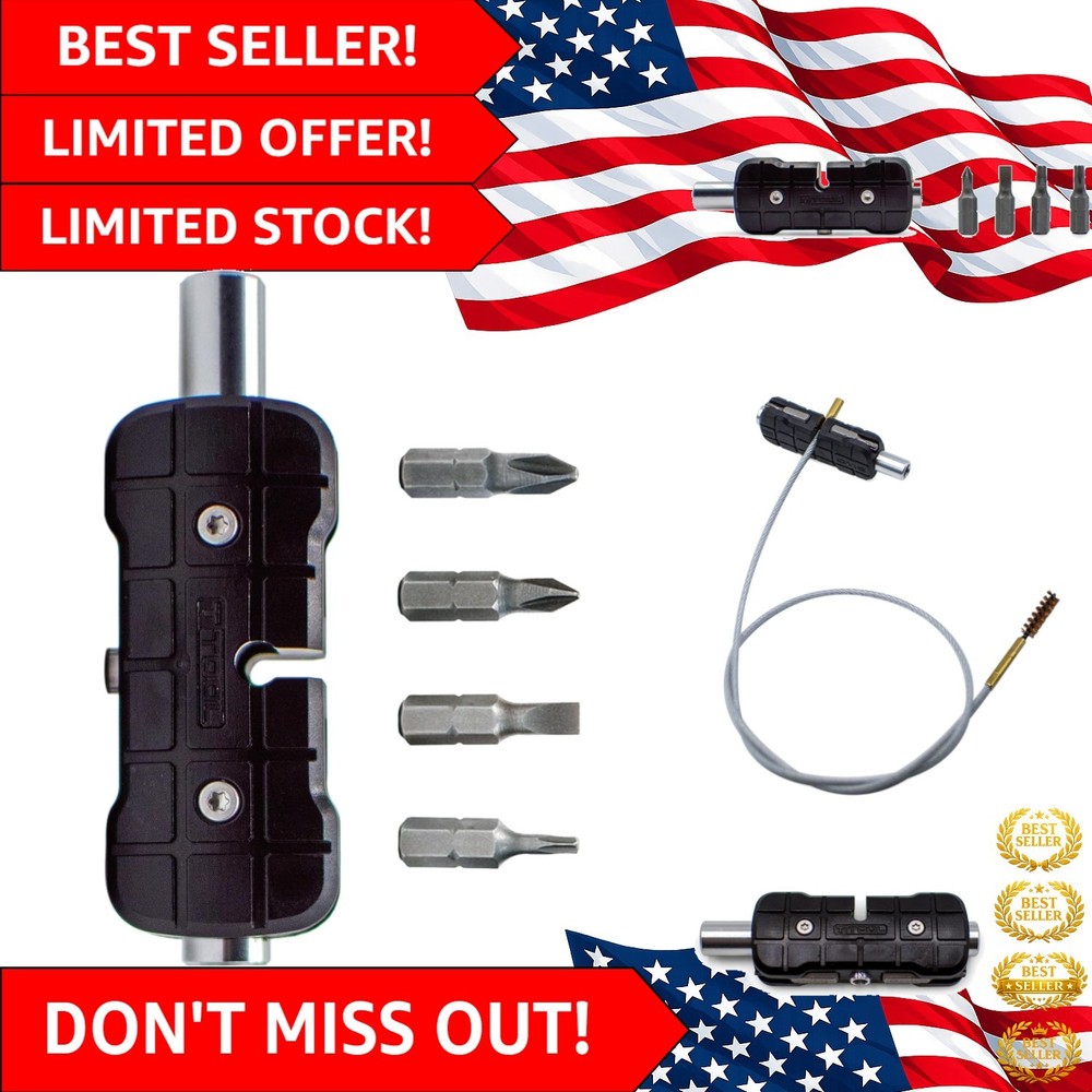 Essential T-Tool: Multi-Function Bit Driver with Included Storage for Bits