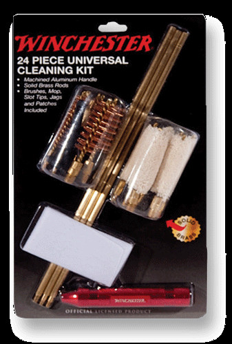 Winchester® 24 Piece Universal Gun Cleaning Kit, Rifle, Shotgun, Handgun