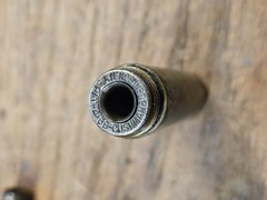 Vintage C.M. Powers Brass 3 Piece Gun Cleaning Rod Faries MFG CO. 12 Ga 20 Ga