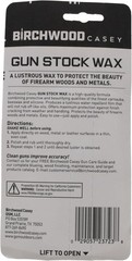 Birchwood Casey Gun Stock Wax 3 OZ – Ultimate Protection for Wood & Metal