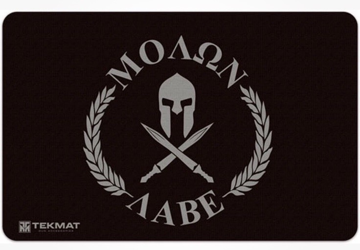 TekMat 17-MOLONLABE Molon Labe Gun Cleaning Mat 11 X 17-Inch