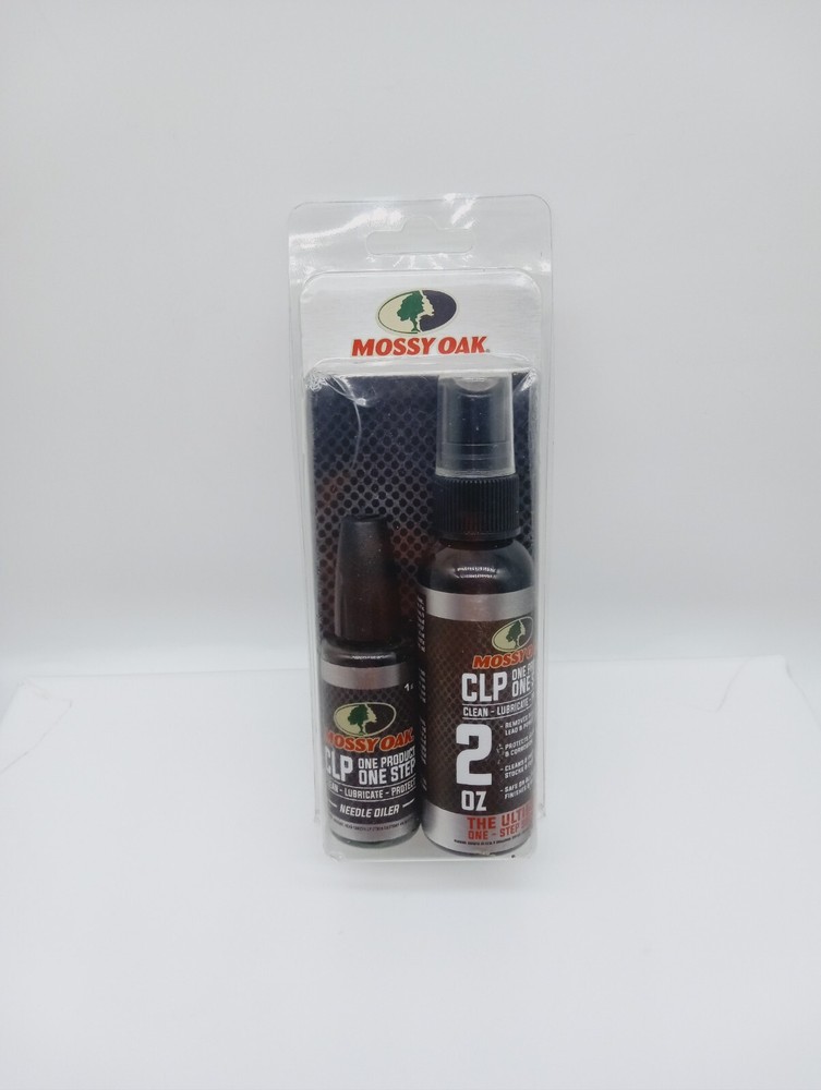 Mossy Oak Gun Oil Combo Kit – CLP Cleaner, Lubricant & Protectant 2oz/1oz