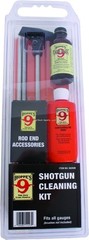 Hoppe’s No. 9 Cleaning Kit with Aluminum Rod, Universal Shotgun, Clamshell