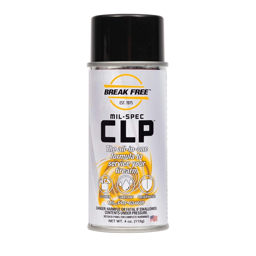 Break-Free SAFARILAND CLP BORE CLEANER LUBRICANT RUST PRESERVATIVE GUN CARE