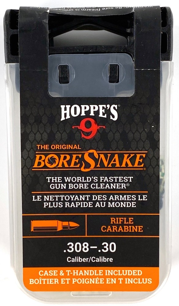 HOPPE’S .308-.30 cal Rifle BORESNAKE DEN Cleaning Kit – 24015D