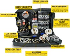 Complete Otis Elite Gun Cleaning Kit with Bronze Brushes & Memory-Flex Cables