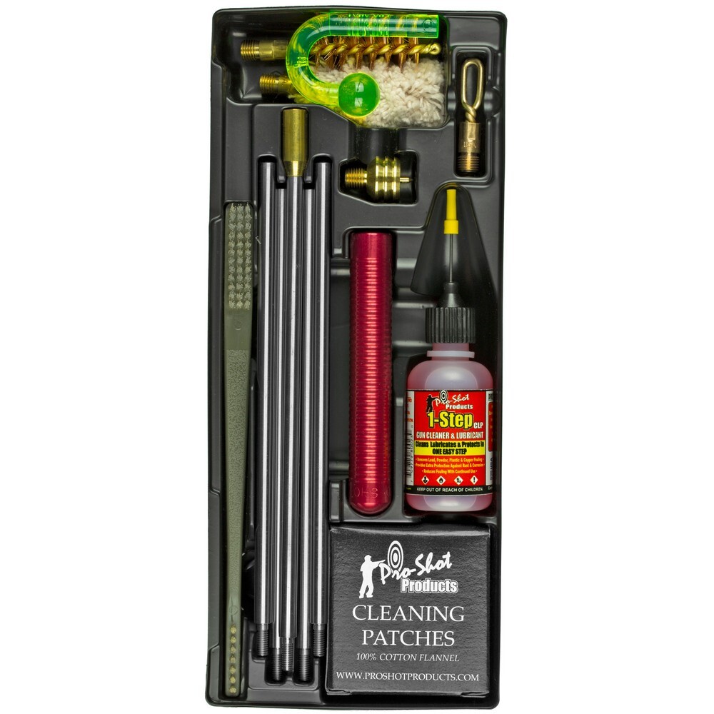 Pro-Shot Classic Box Cleaning Kit For 12 Gauge Shotgun #5/16-27 Thread – S12KIT