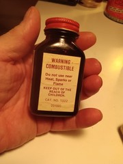 Vintage Birchwood Casey True Oil Gunstock Finish Bottle