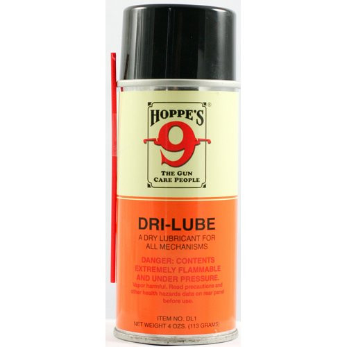 Hoppes No. 9 Dri Lube for Metal/Bearing Surfaces 4 oz. Aerosol Can DL1