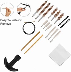 43Pcs Gun Cleaning Kit Rifle Pistol Shotgun Firearm Brush Cleaner Universal 2026