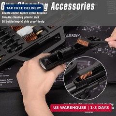 Raiseek Gun Cleaning Kit Elite Edition for Rifles Universal Handgun Shotgun Pist