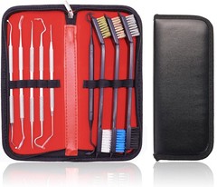 Gun Cleaning Brushes Picks Kit Set Brass Copper Steel Nylon Stainless Steel