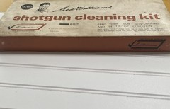 Vtg Sears Ted Williams Shotgun Cleaning Kit 20201 w/ Rare 1978 Candid Photo Lot