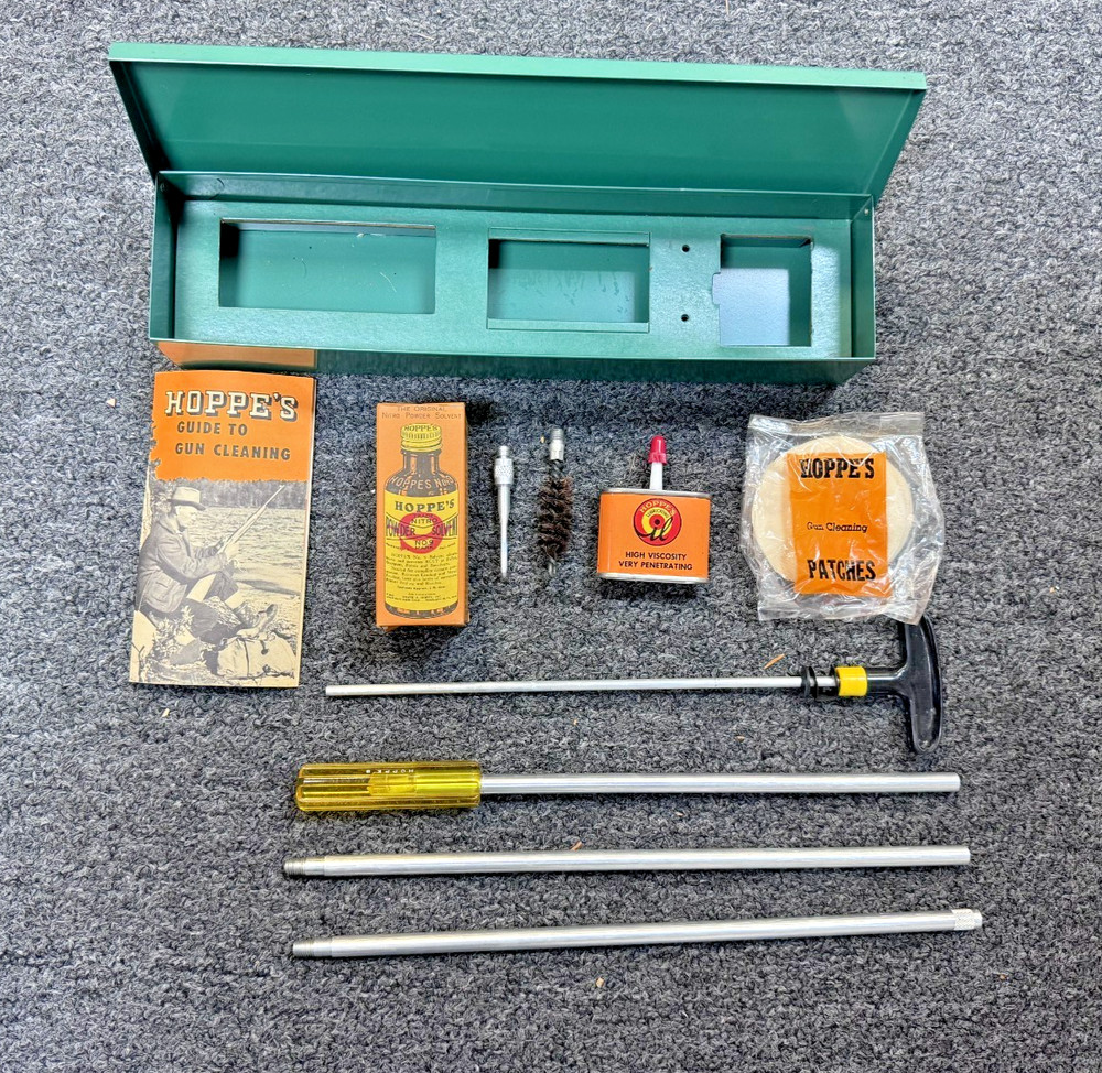 Hoppe’s 16 GAGE SHOOT GUN CLEANING OUTFIT, IN CASE, USA