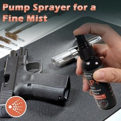 Keze Gun Oil CLP Gun Cleaner Lubricant Kit – 2 oz. Fine Mist Pump Sprayer & 1 oz
