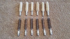 12 Pcs. 410 ga. Cleaning Bore Brushes And Swabs Caliber 410ga Shotgun