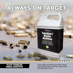 FLITZ Tumbler Media Additive 1 Gallon Ammonia-Free Tumbling Polish (SEE VIDEO)
