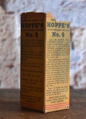 Vintage Hoppes Trade Nitro Powder Solvent No 9 Bottle in Original Box