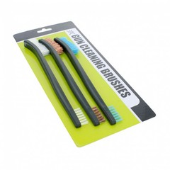 ASR Outdoor Double Sided Gun Cleaning Brushes Versatile Bristles 3 Piece Set