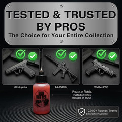 Needle Oiler 1 Fl Oz – All-Purpose Gun Lubricant & Cleaner | Gun Lube for EDC, P