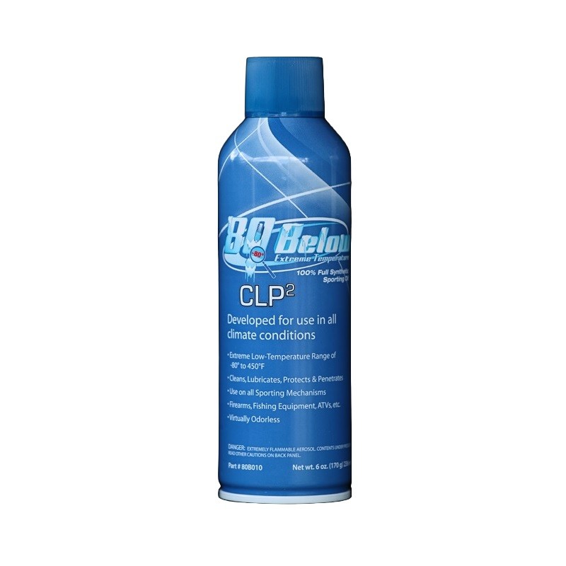 80 Below Sporting Oil 80B010 CLP2 100% Clean & Lubricant Gun Cleaning Oil 6 oz.
