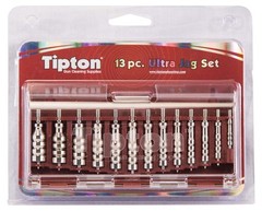 Tipton Ultra Jag Set with 13 Caliber Specific Cleaning Jags and Storage Case for