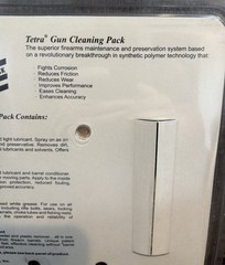 Tetra Gun Cleaning Pack Kit Cleans Lubricates Protects Your Firearms DVD Inside